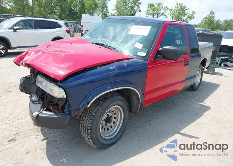2001 Chevrolet S Truck Ls from USA, damaged, VIN 1GCCS19W11K141704